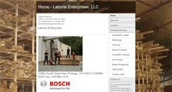Desktop Screenshot of laborieenterprises.com
